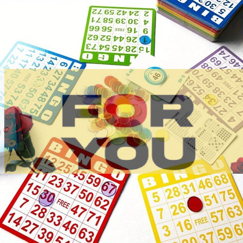 Kids Education Group - 【OD】50/100Pcs Non Repeating Bingo Card Educational