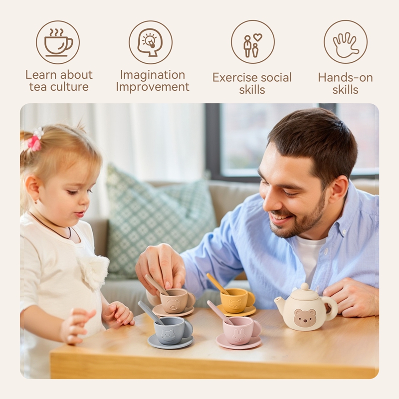 Montessori Shelf Toy - Montessori Toys Baby Play House Tea