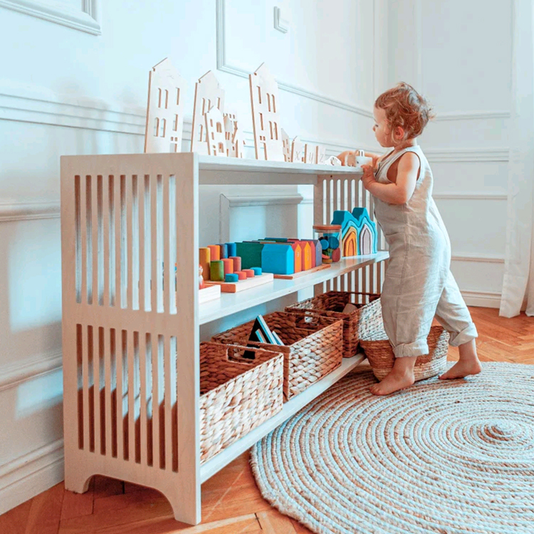 &c Oki Montessori Toy Shelf La - Montessori Shelf Toy ulasan dan harga