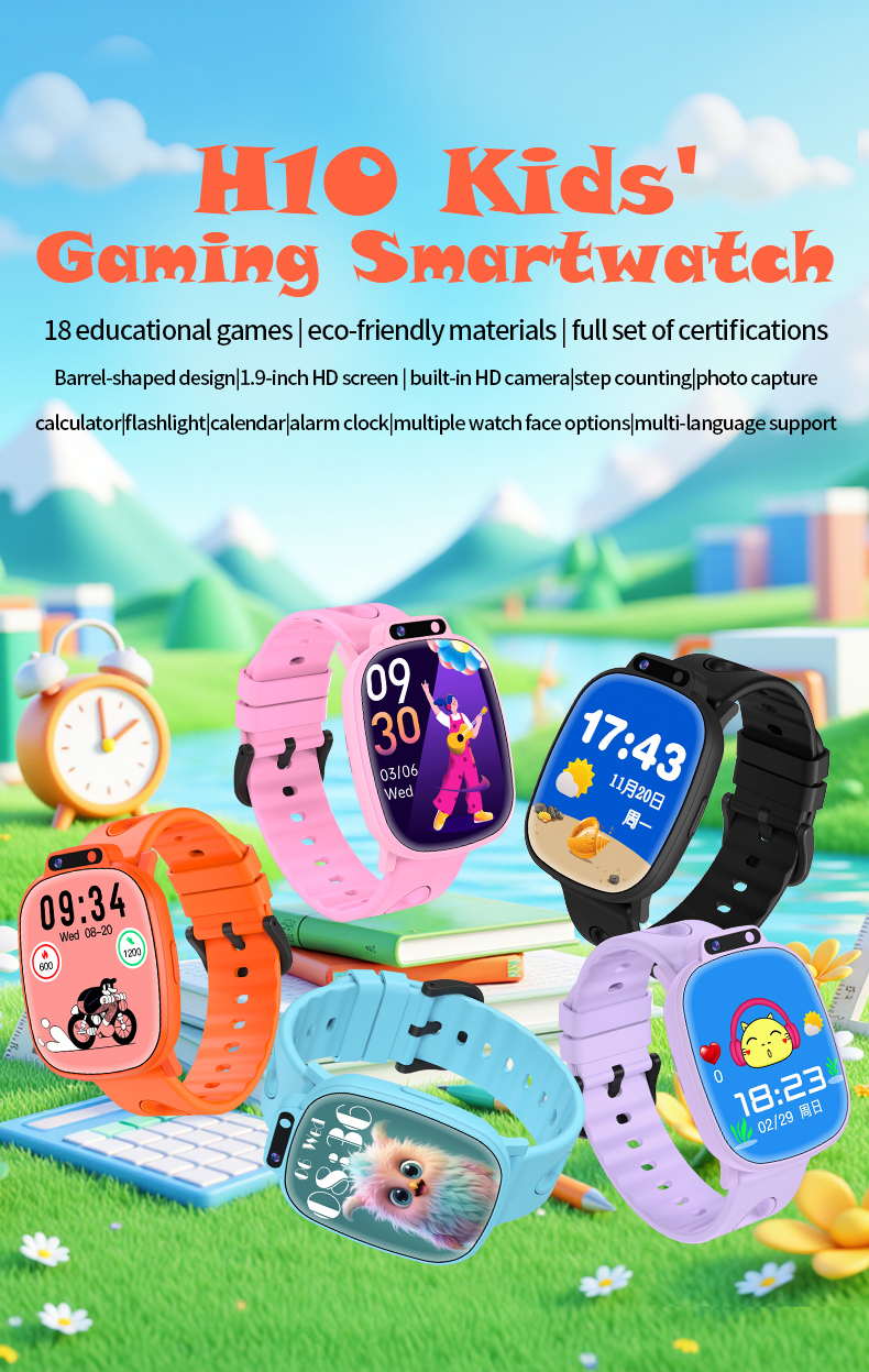 H10 New Kids Game Smartwatch W - Kids Education Calculator ulasan dan harga