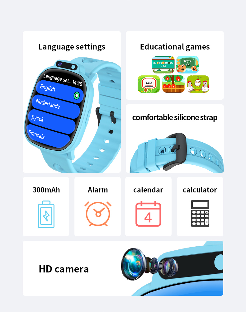 H10 New Kids Game Smartwatch W - Kids Education Calculator ulasan dan harga