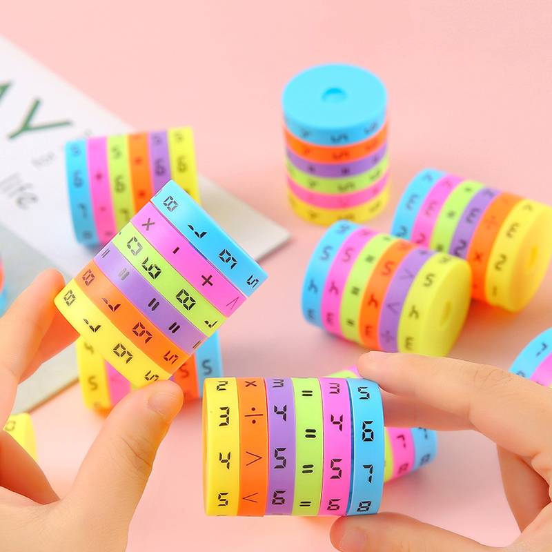 6-12Pcs Colorful Mini Number P - Kids Education Calculator ulasan dan harga