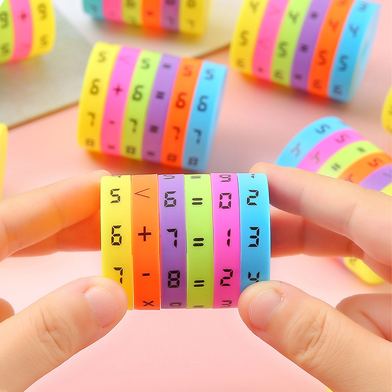 6-12Pcs Colorful Mini Number P - Kids Education Calculator ulasan dan harga