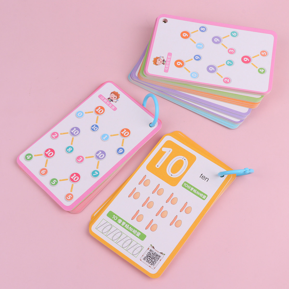 Flash Cards Learning Toys Baby - Kids Education Calculator ulasan dan harga