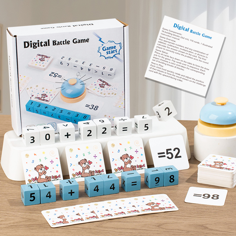 Kids Wooden Number Calculation - Kids Education Calculator ulasan dan harga