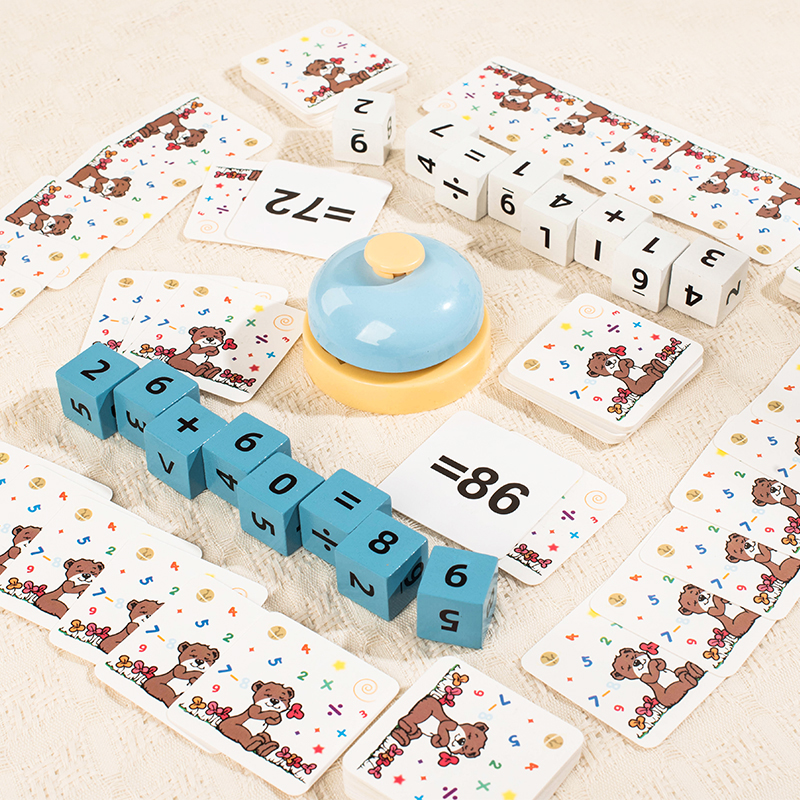 Kids Wooden Number Calculation - Kids Education Calculator ulasan dan harga