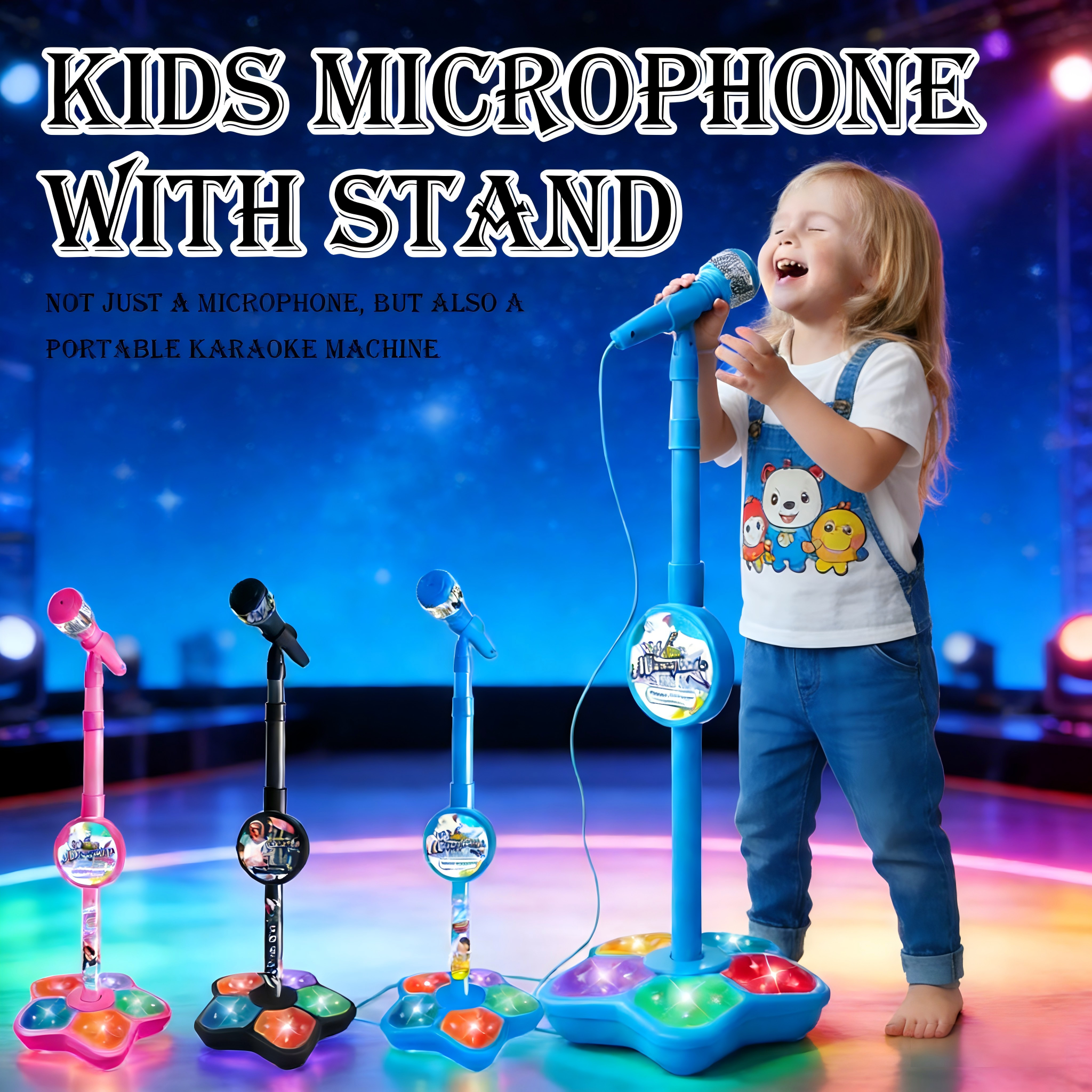 Children's& Karaoke Microphone - Kids Home Education ulasan dan harga