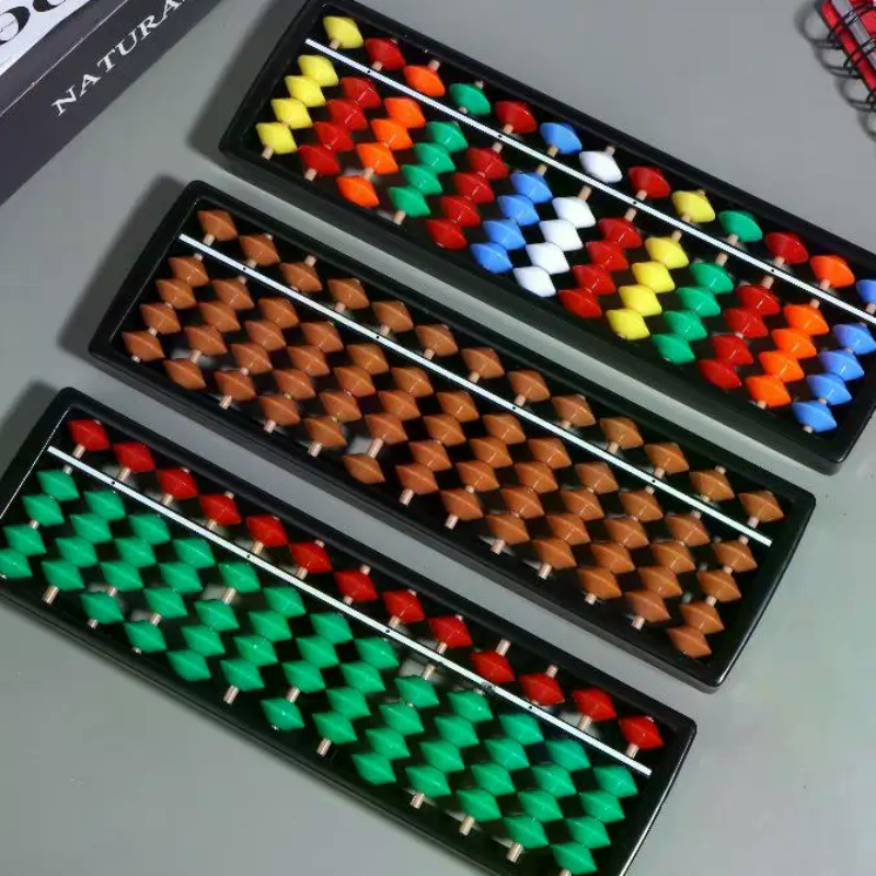 Plastic Abacus Counting Calcul - Kids Education Calculator ulasan dan harga