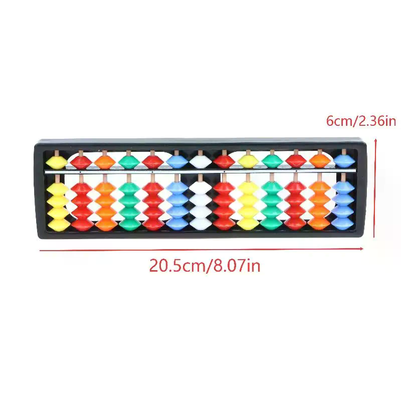 Plastic Abacus Counting Calcul - Kids Education Calculator ulasan dan harga