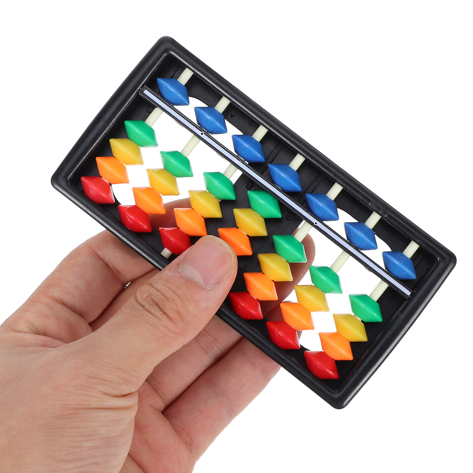 Small 7 Column Plastic Abacus  - Kids Education Calculator ulasan dan harga