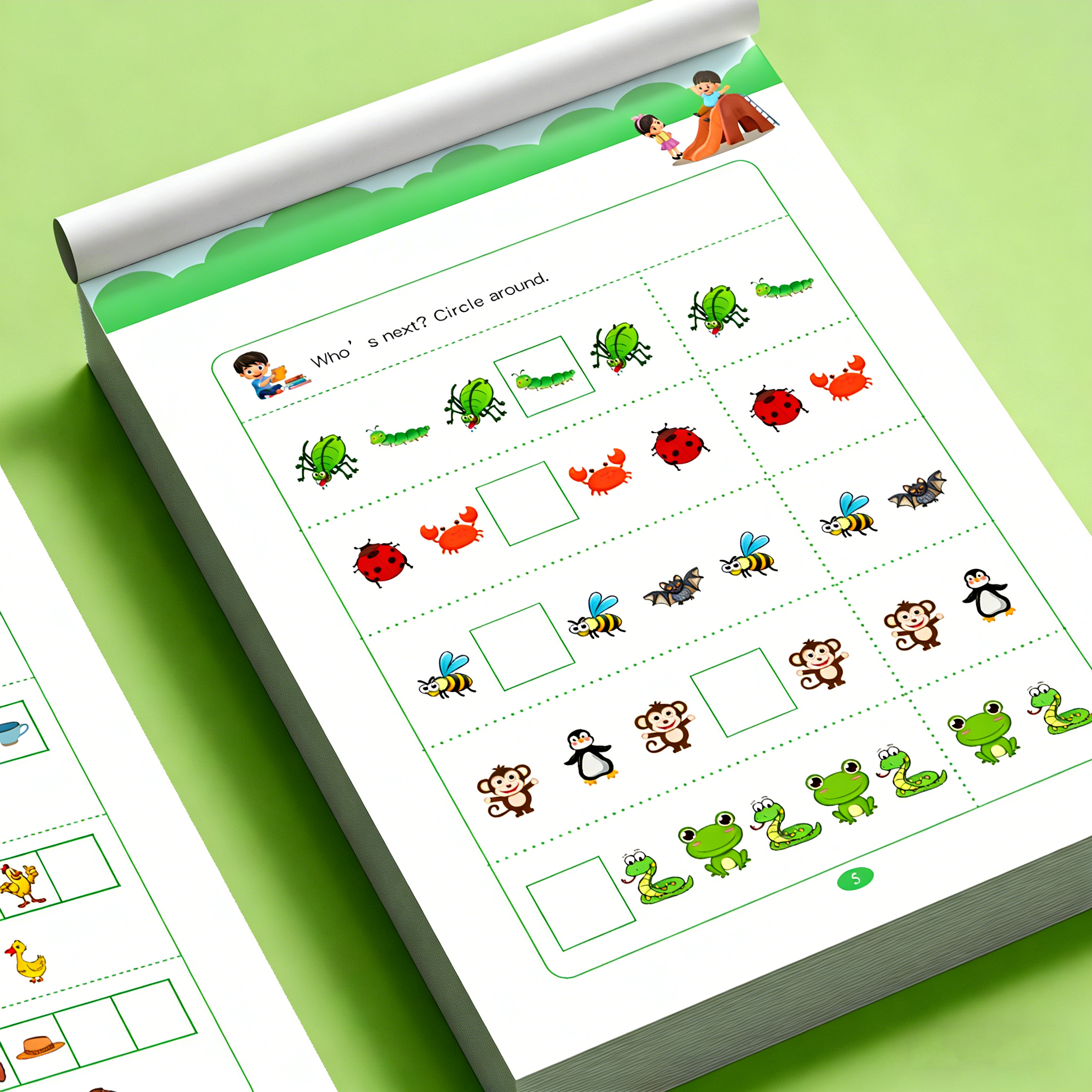 Pattern Finding Workbook for K - Learning Workbook Preschool ulasan dan harga