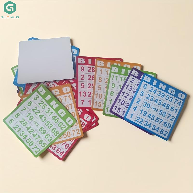50/100Pcs Non Repeating Bingo  - Kids Education Group ulasan dan harga