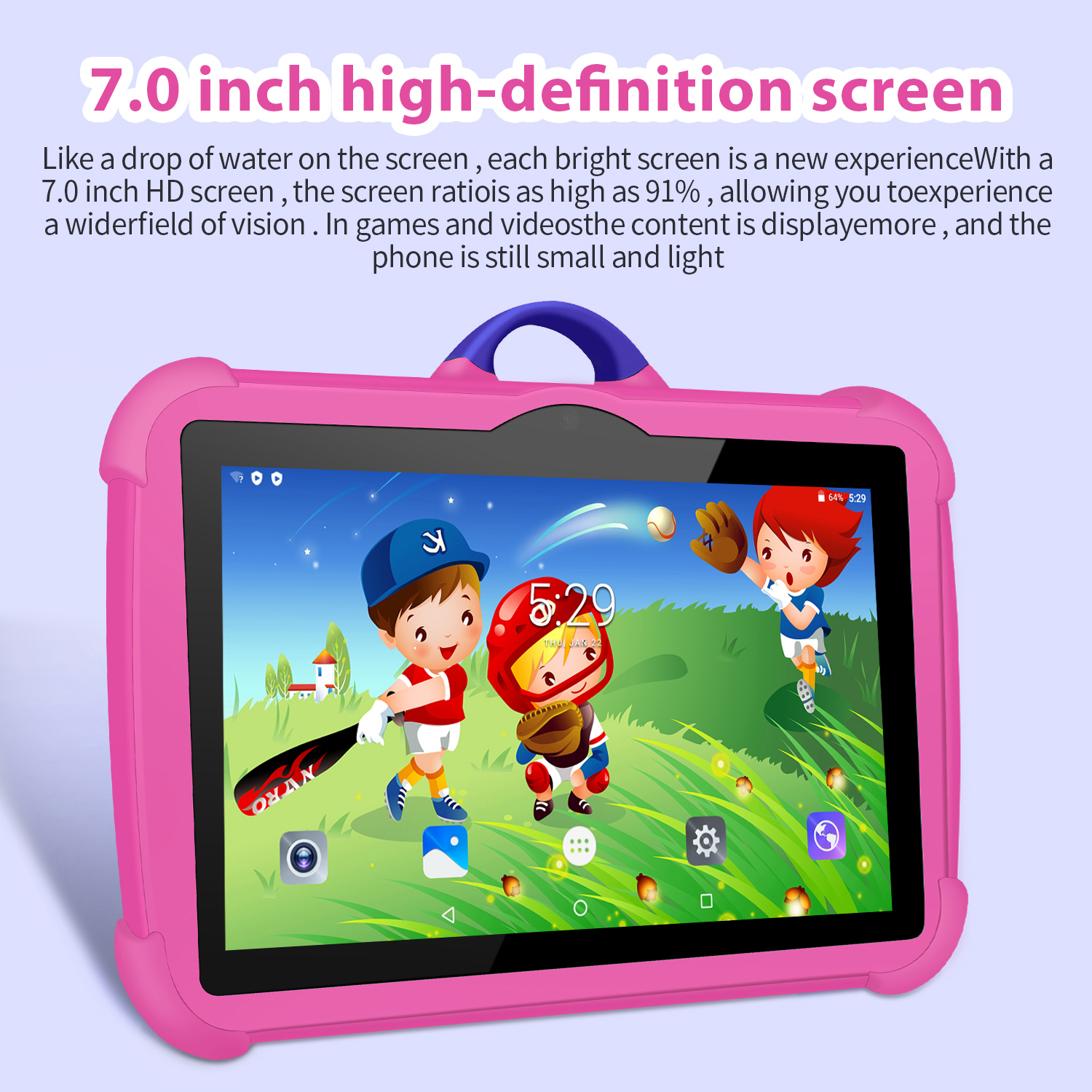 New Cartoon Pattern Kids Table - Kids Education Tablets ulasan dan harga