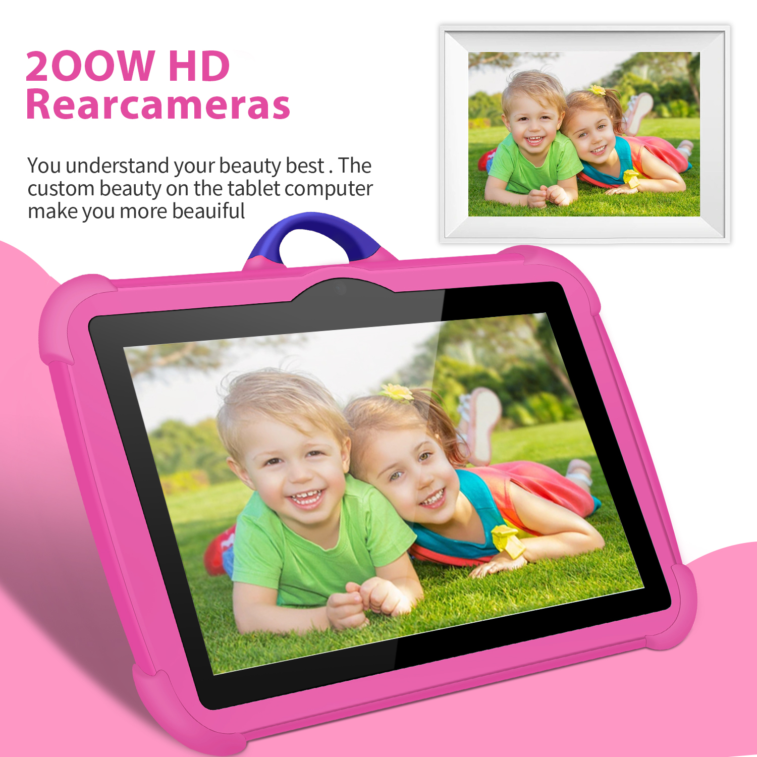 New Cartoon Pattern Kids Table - Kids Education Tablets ulasan dan harga