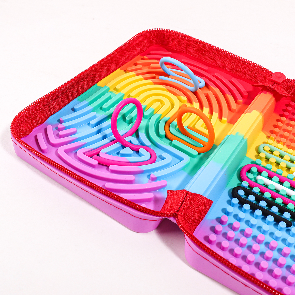 Silicone Rainbow Desk Statione - Kids Home Education ulasan dan harga