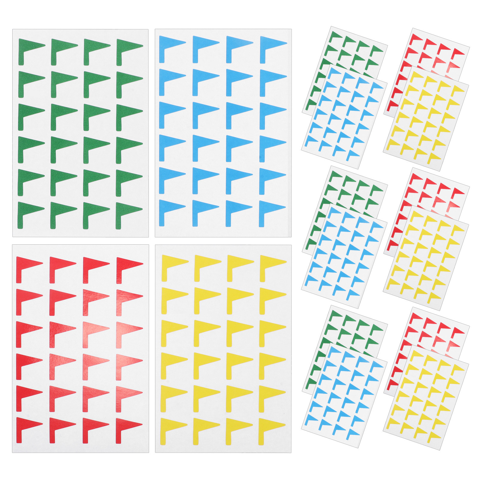 1Pack Small Flag Stickers Map  - Kids Education Plan ulasan dan harga