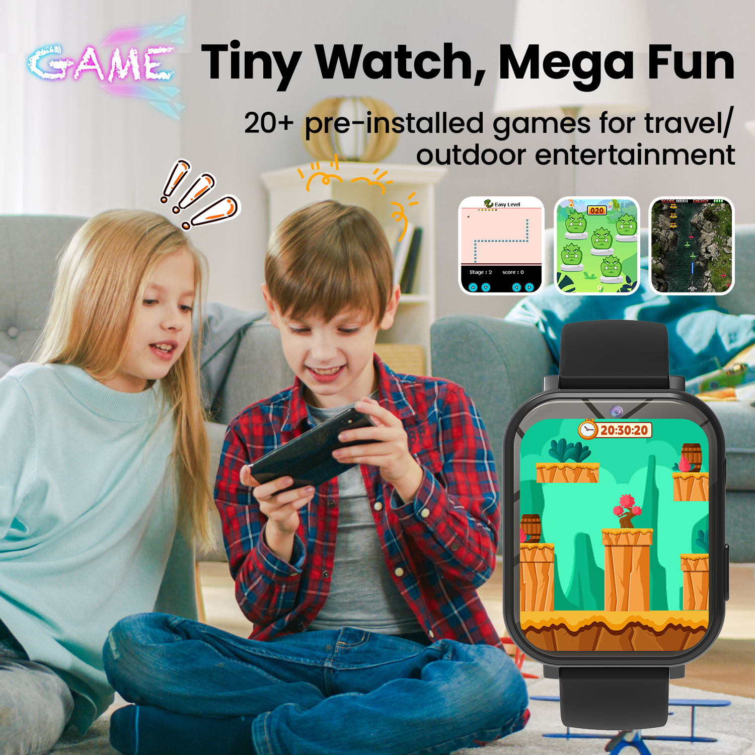 Kids Smart Watch with Camera f - Kids Education Calculator ulasan dan harga