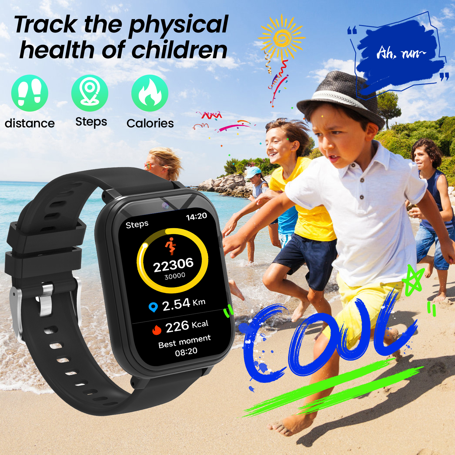Kids Smart Watch with Camera f - Kids Education Calculator ulasan dan harga