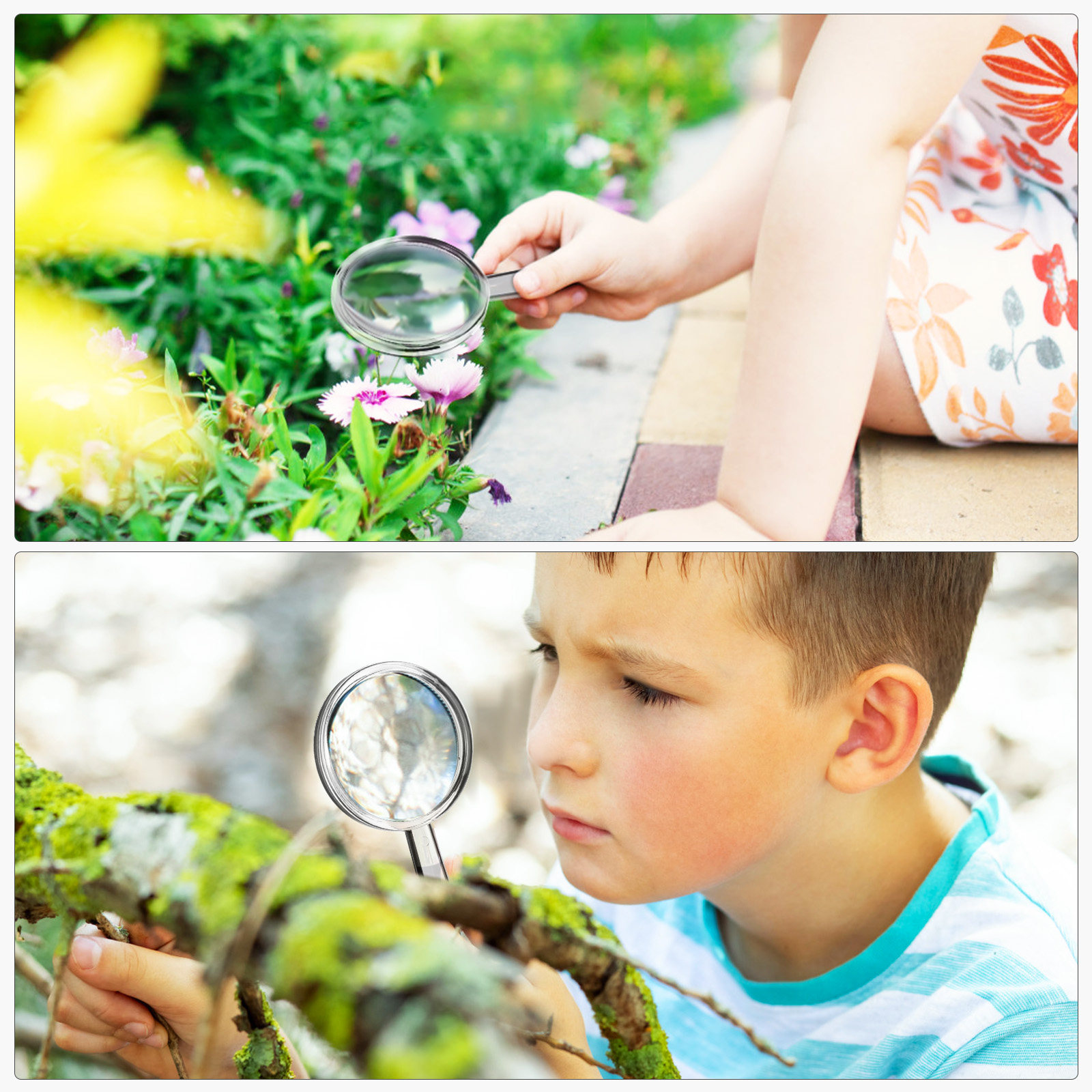 16Pcs Magnifying Glasses for K - Kids Education Group ulasan dan harga