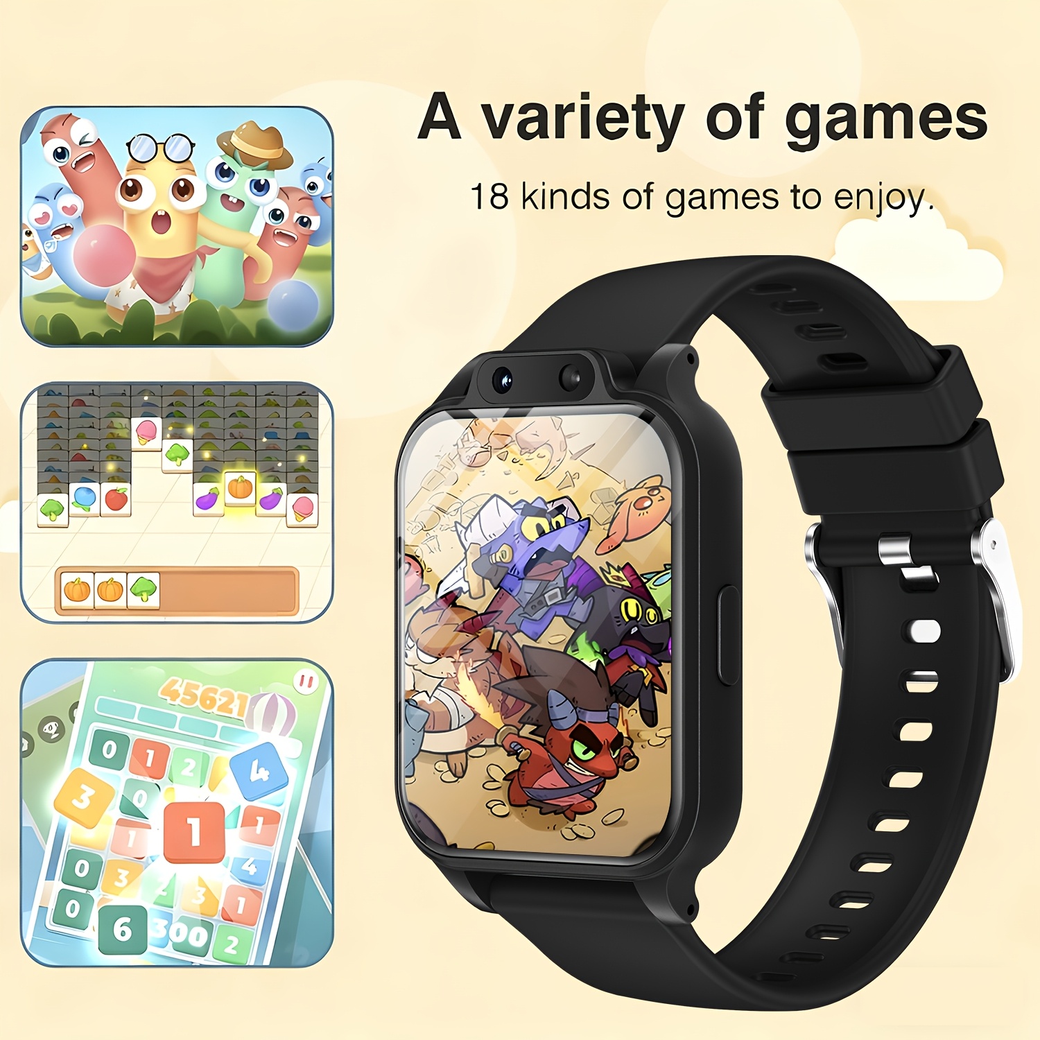Youngsters's Smart Watch with  - Kids Education Calculator ulasan dan harga