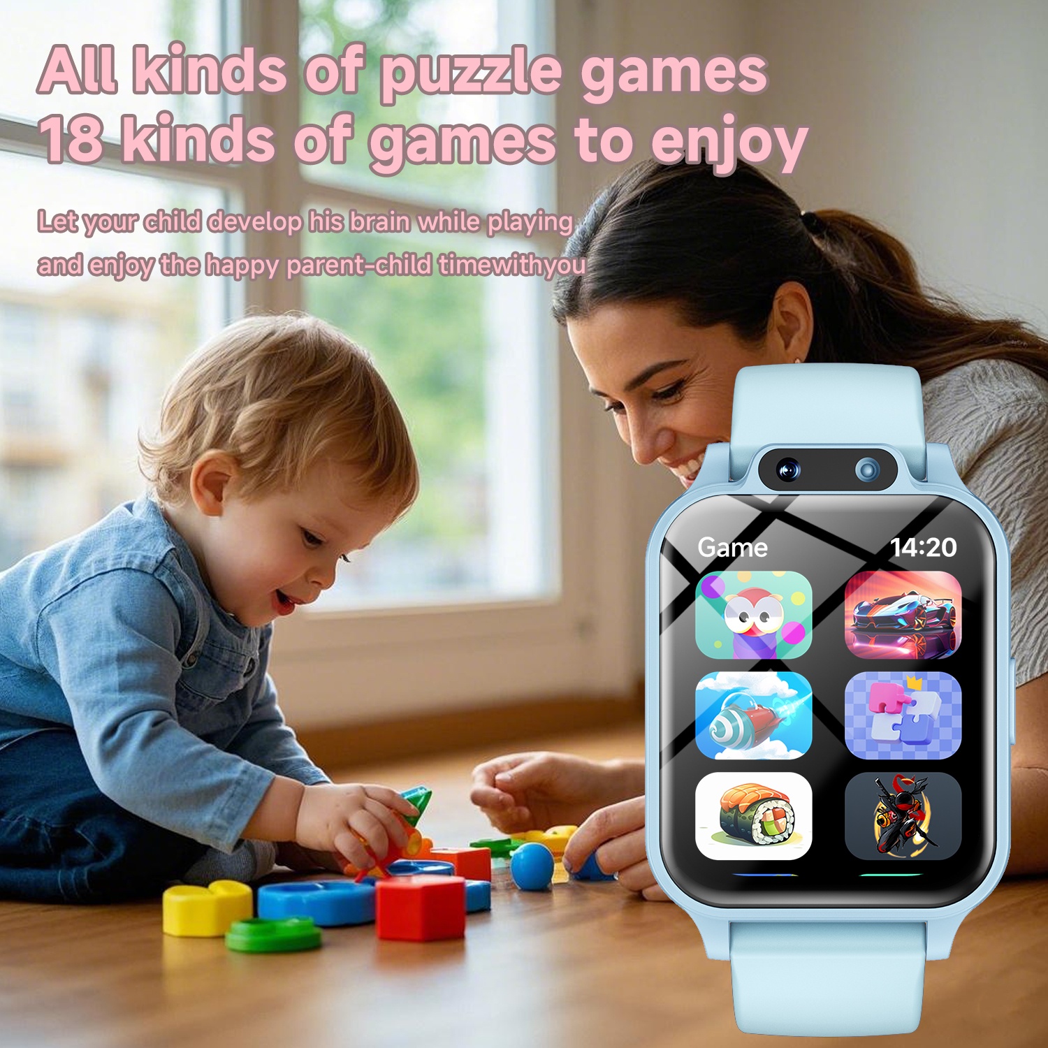 Youngsters's Smart Watch with  - Kids Education Calculator ulasan dan harga
