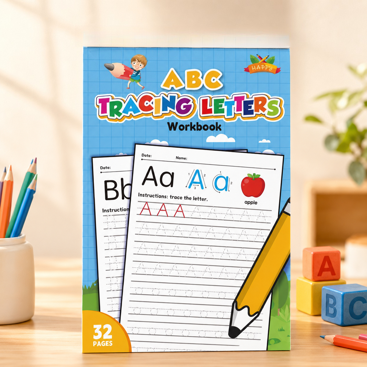 ABC Tracing Workbook for Presc - Learning Workbook Preschool ulasan dan harga