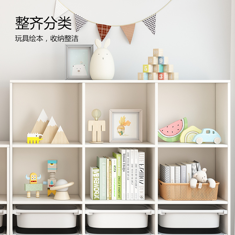 Children's room storage cabine - Montessori Shelf Toy ulasan dan harga