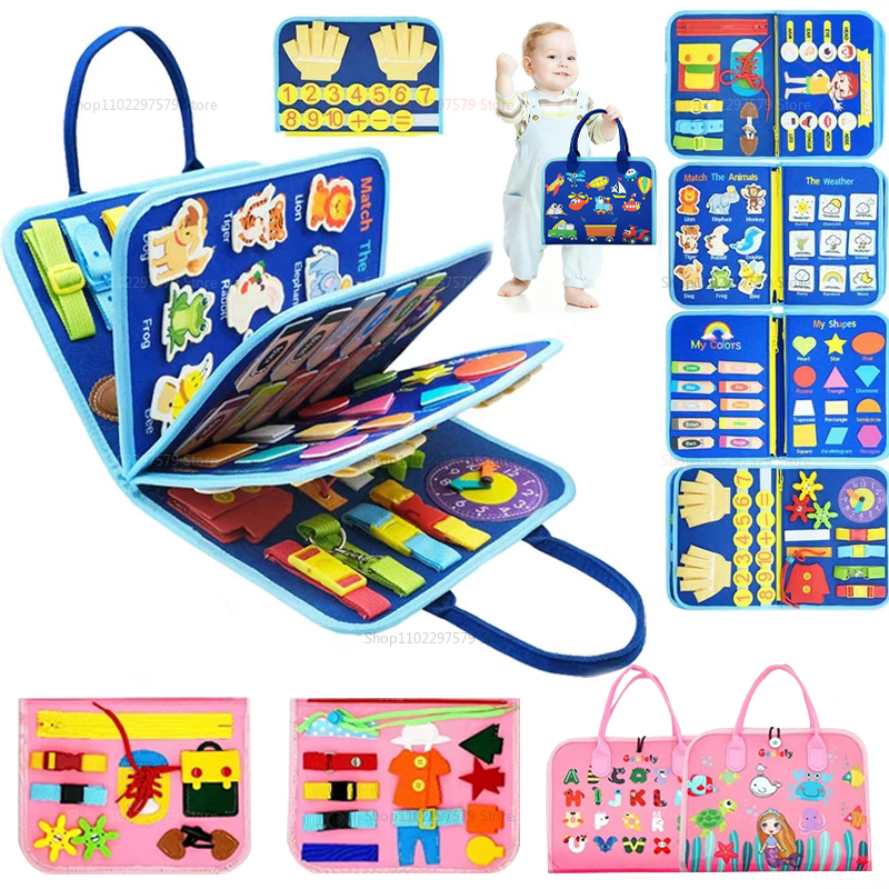 New Busy Board for Toddlers Se - Kids Education Calculator ulasan dan harga
