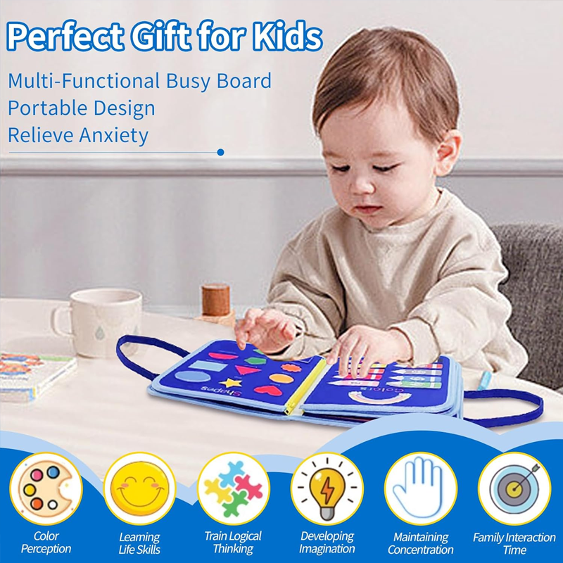 New Busy Board for Toddlers Se - Kids Education Calculator ulasan dan harga
