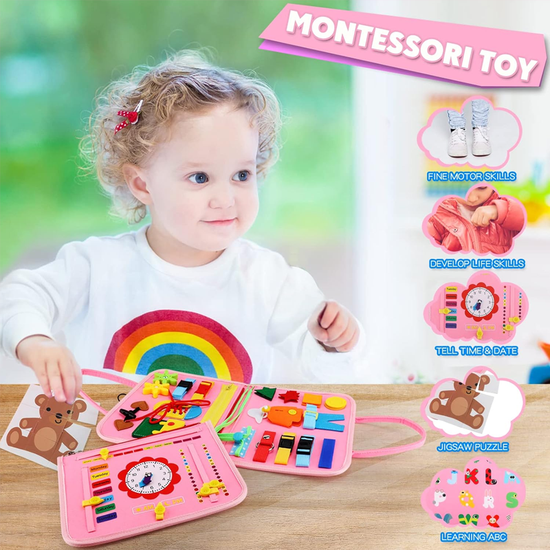 New Busy Board for Toddlers Se - Kids Education Calculator ulasan dan harga