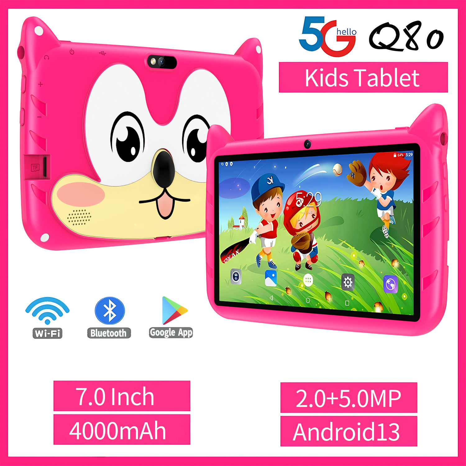 New Kids 7-inch Tablet Android - Kids Education Tablets ulasan dan harga