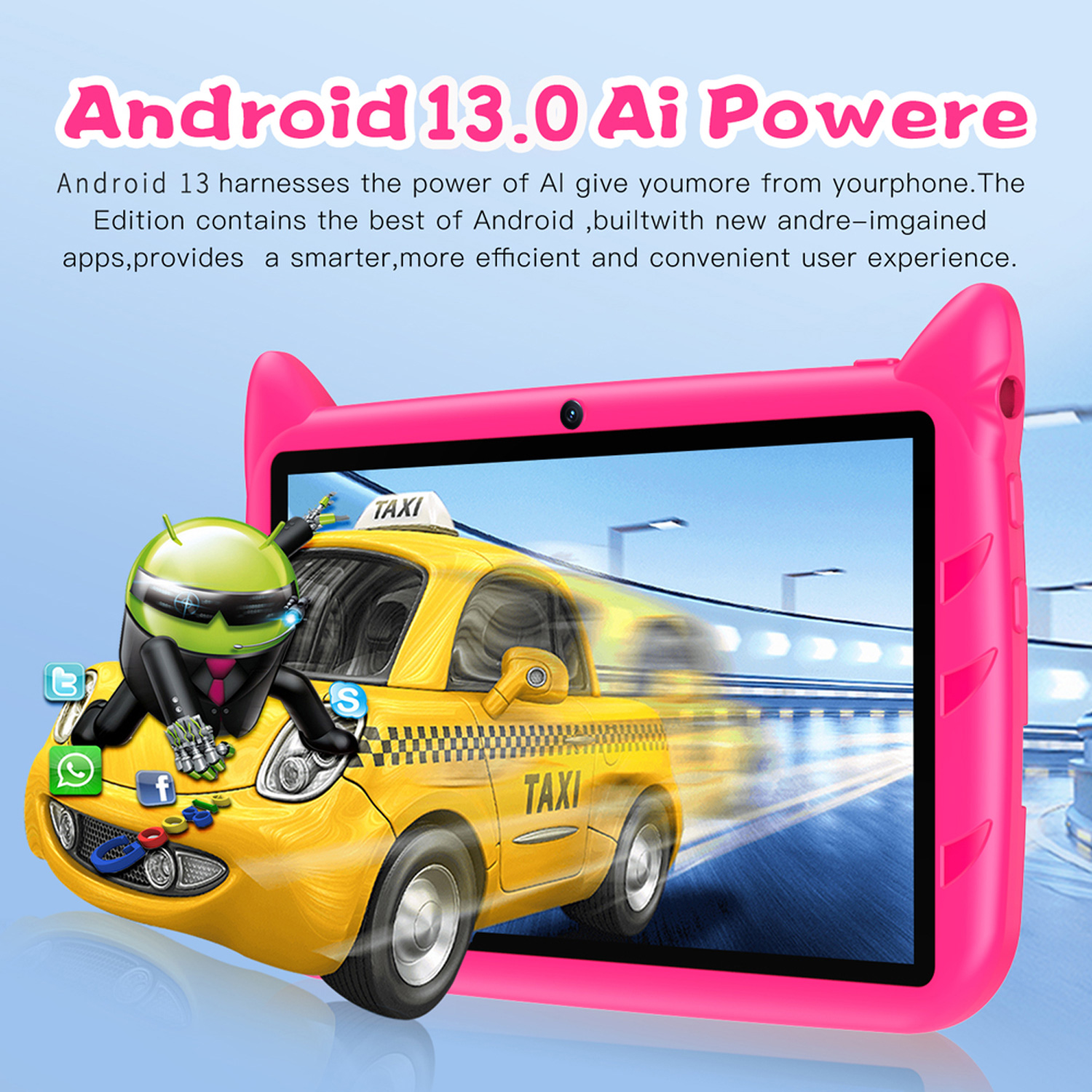 New Kids 7-inch Tablet Android - Kids Education Tablets ulasan dan harga