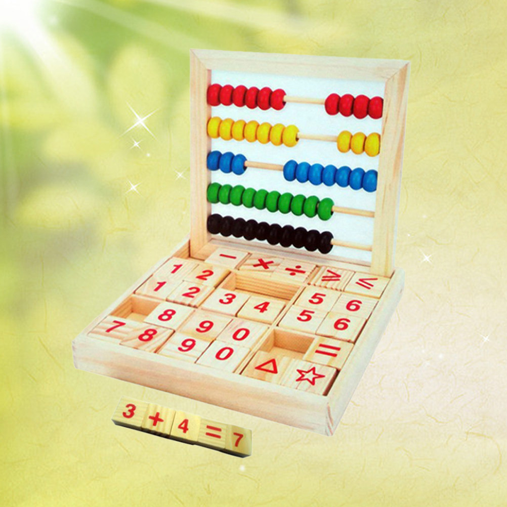 Wooden Early Childhood Educati - Kids Education Calculator ulasan dan harga
