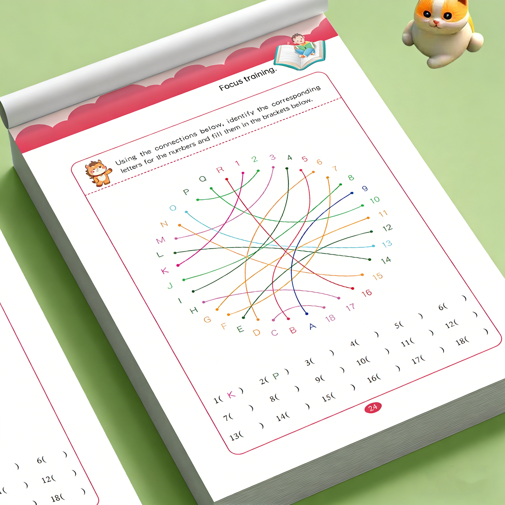 Focus Skills Workbook for Kids - Learning Workbook Preschool ulasan dan harga