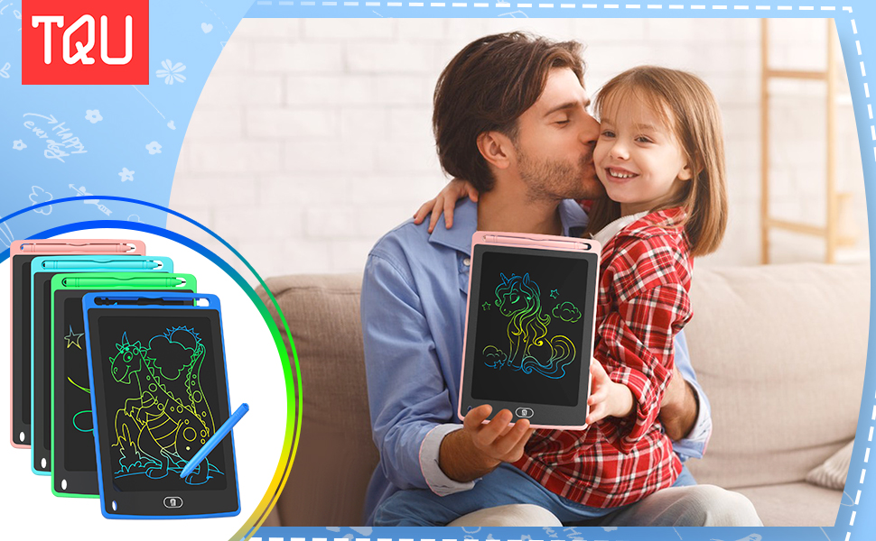 Pack LCD Writing Tablet for Ki - Kids Educational Device ulasan dan harga