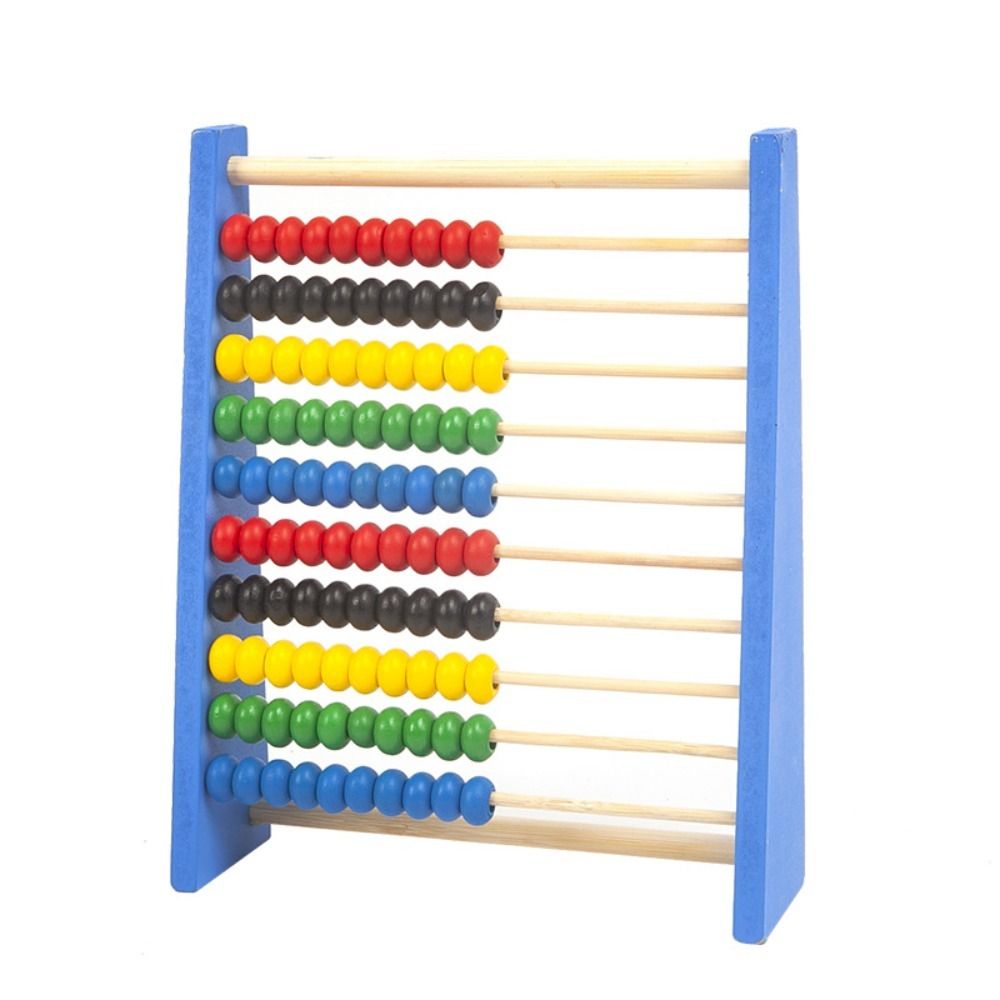 Wooden Wooden Abacus Durable R - Kids Education Calculator ulasan dan harga