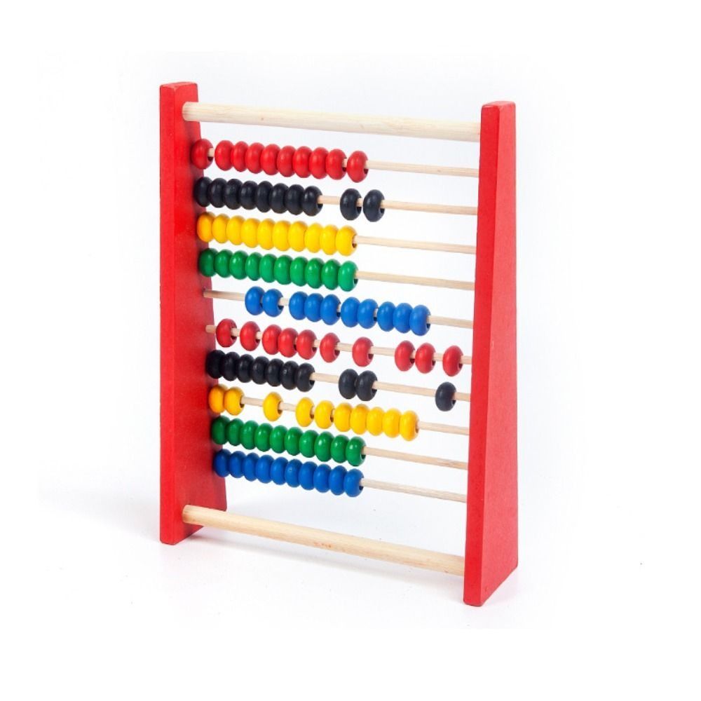 Wooden Wooden Abacus Durable R - Kids Education Calculator ulasan dan harga