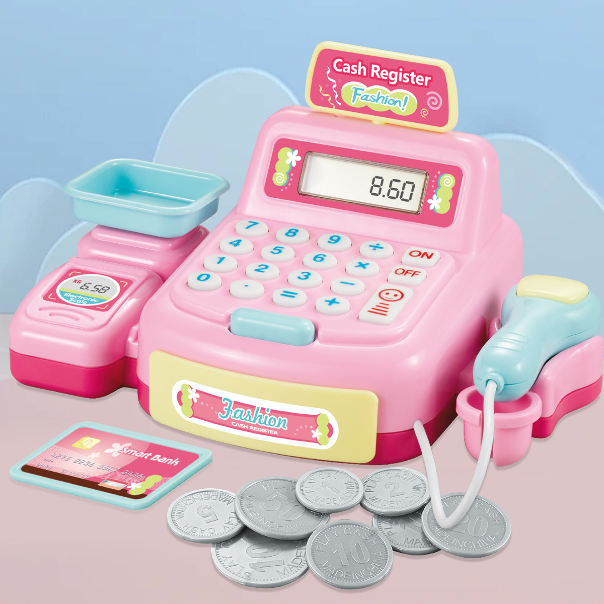 Supermarket Calculator Cash Re - Kids Education Calculator ulasan dan harga