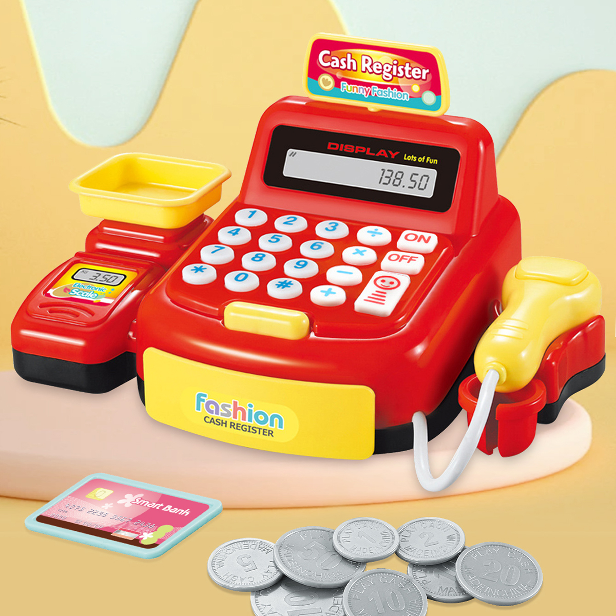 Supermarket Calculator Cash Re - Kids Education Calculator ulasan dan harga