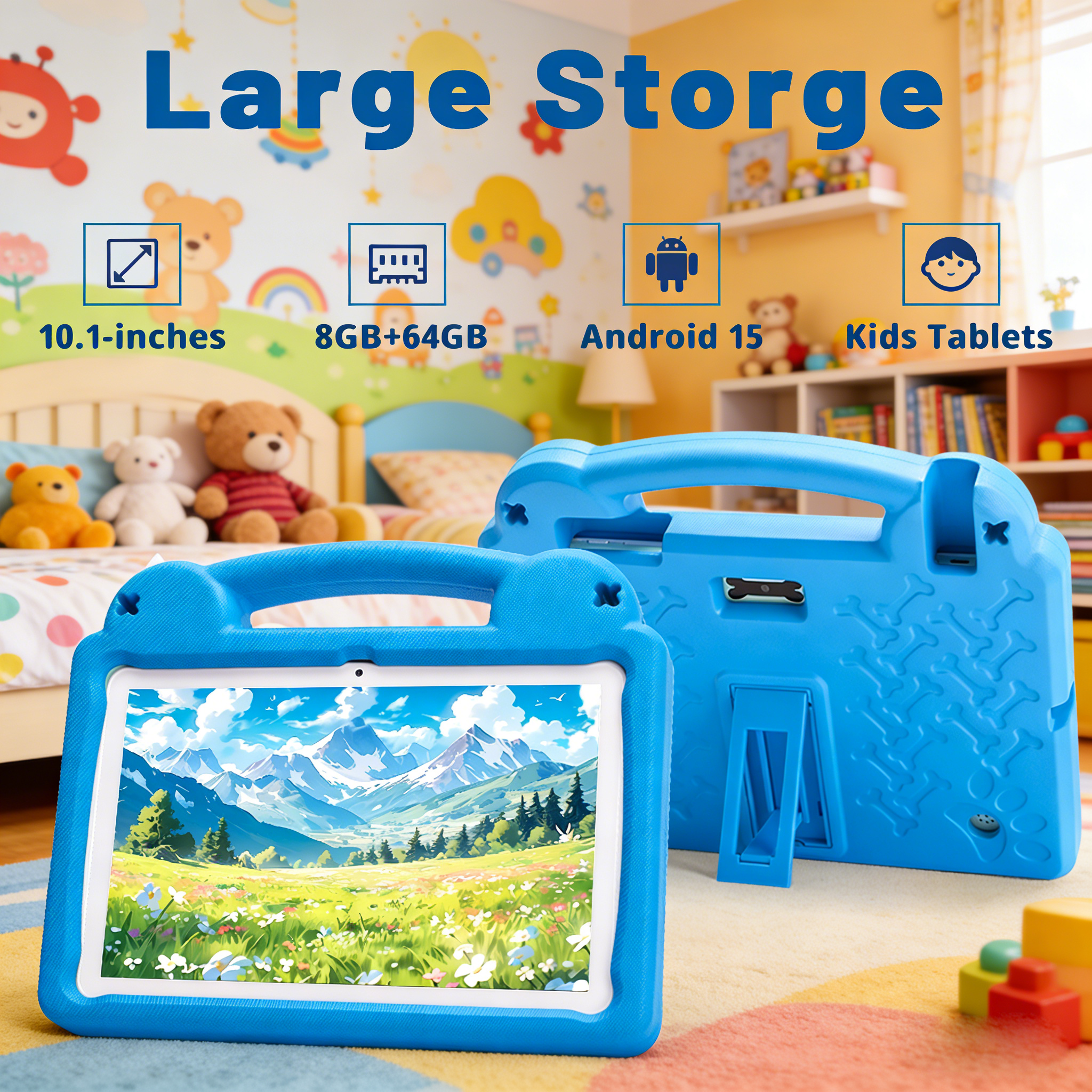 ANRY R16Pro Kids Tablet 10 Inc - Kids Education Tablets ulasan dan harga