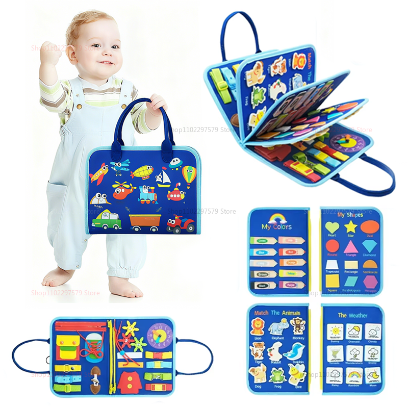 Toddler Busy Board for Montess - Kids Education Calculator ulasan dan harga