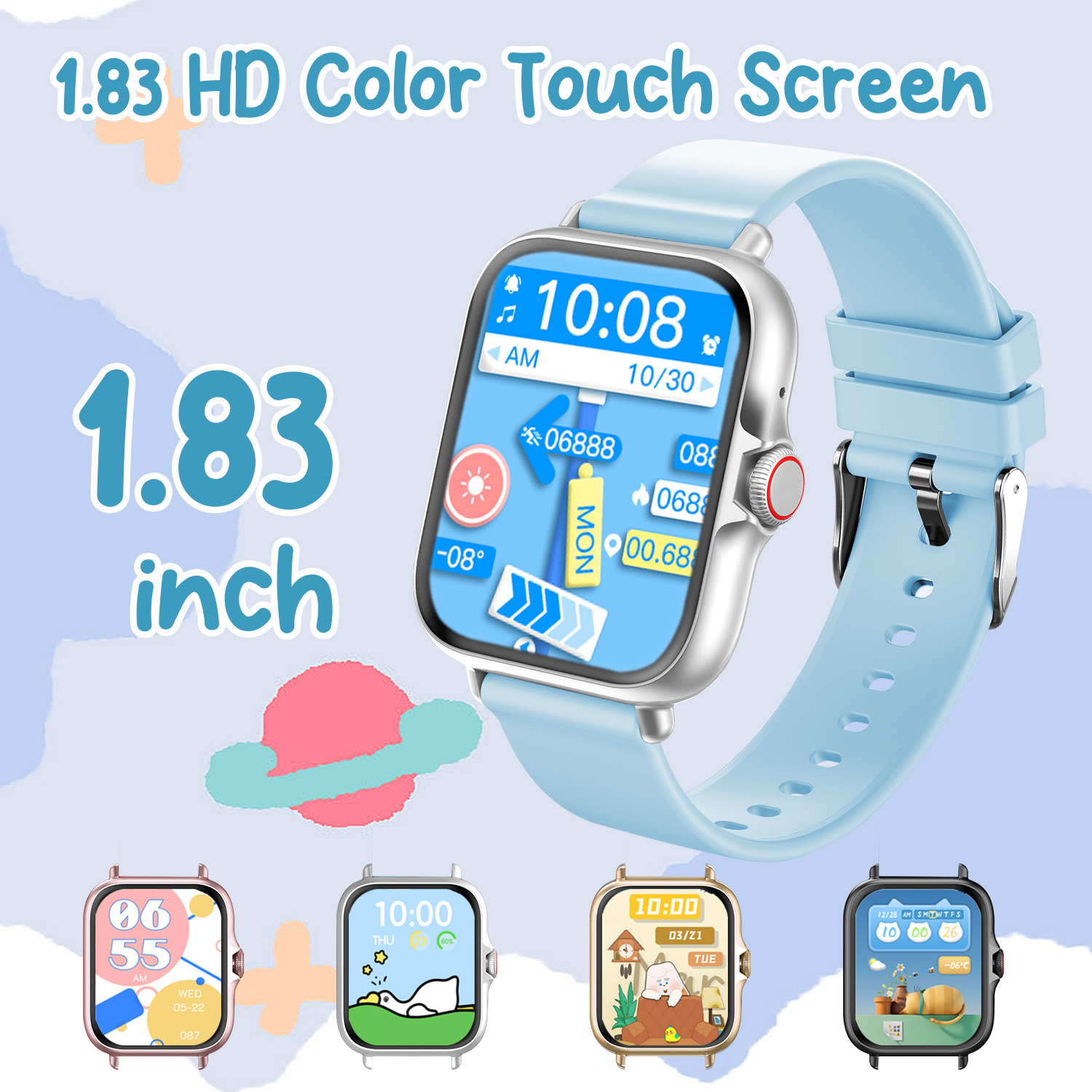 2026 Kids Smartwatch 1.83” HD  - Kids Education Calculator ulasan dan harga