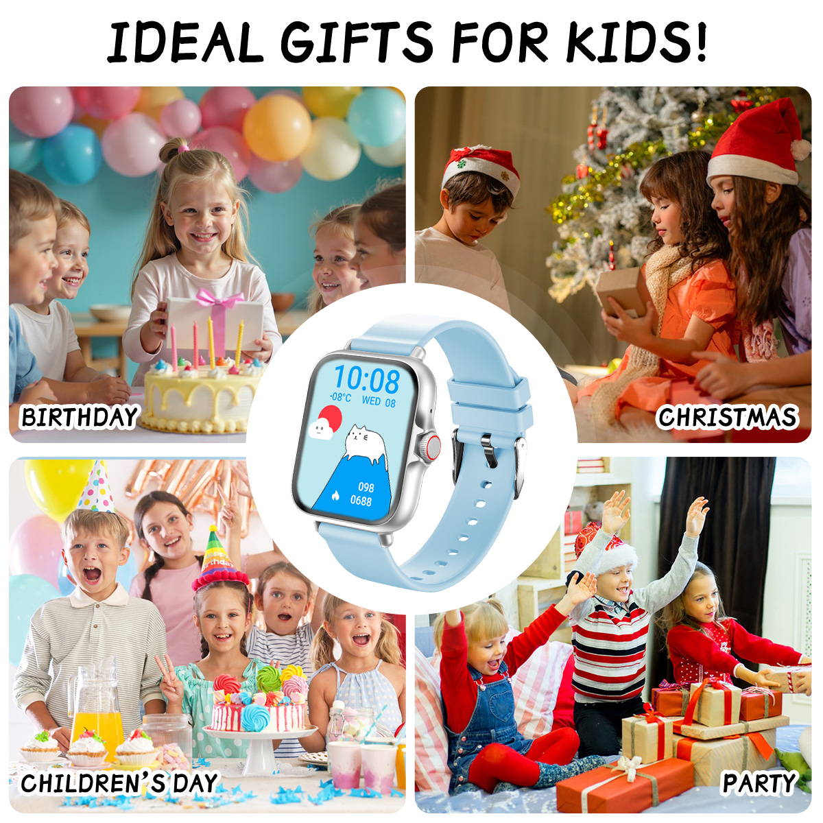 2026 Kids Smartwatch 1.83” HD  - Kids Education Calculator ulasan dan harga